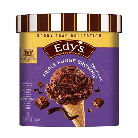 Triple Fudge Brownie Boulevard | Edy's® Rocky Road