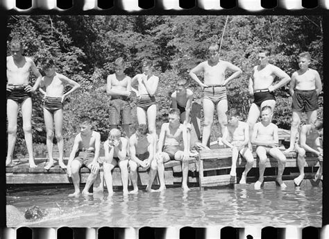 Florence, Alabama (vicinity). Boy Scout camp. At a swimming class | Boy ...