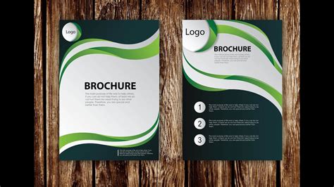 How to Design Brochure Vector Using Adobe Illustrator (PART 1) - YouTube