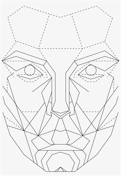 Golden Ratio Face Template