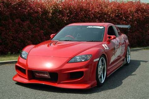 AE080 VeilSide 2003-2008 Mazda RX8 SE3P VS D1-GT Model Complete Kit ...