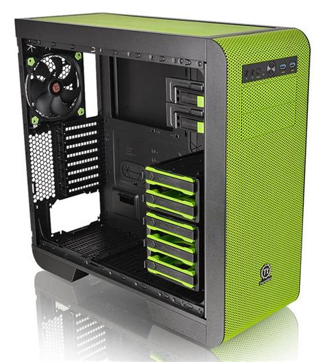 Thermaltake Unveils the Core V51 Riing Edition Window Green PC Chassis | TechPowerUp