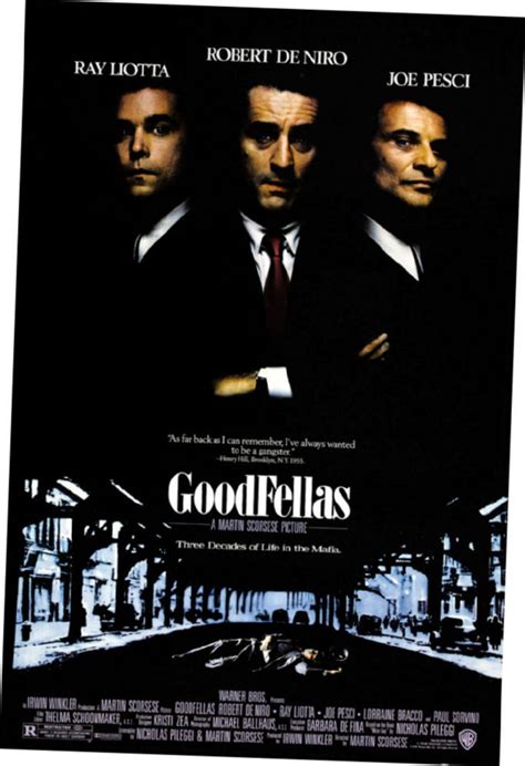 Goodfellas Movie Poster 24in x36 in - Bad Dog Posters