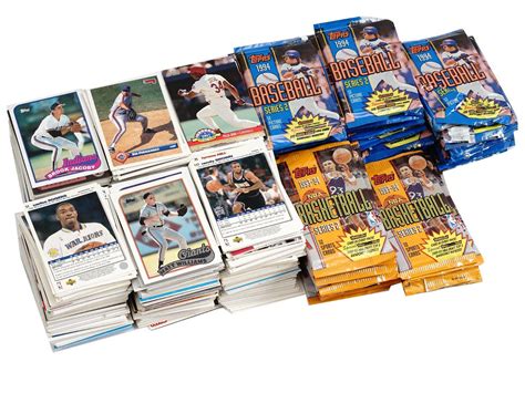 Large Collection Of Baseball And Basketball Cards Auction