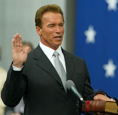 When was Arnold Schwarzenegger governor of California?