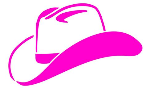 Pink Cowgirl Hat Clip Art - ClipArt Best