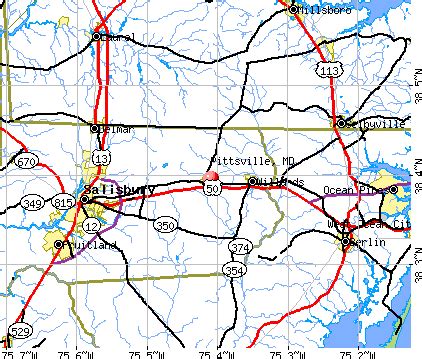 Pittsville, Maryland (MD 21850, 21874) profile: population, maps, real estate, averages, homes ...