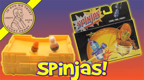 Spinjas Warrior Game Load, Fire, Fight! Gash and Klaw Spinning Battle Tops - YouTube