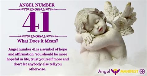 Angel Number 41: Meaning & Reasons why you are seeing | Angel Manifest