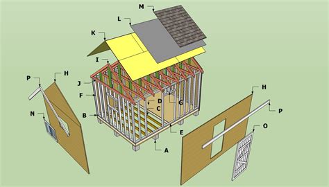 Storage shed plans | HowToSpecialist - How to Build, Step by Step DIY Plans