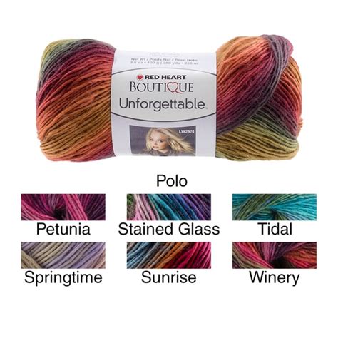 Red Heart Boutique Unforgettable Yarn - Overstock Shopping - Big Discounts on Yarn