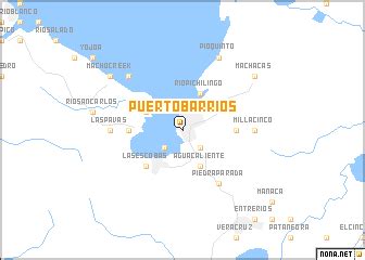 Puerto Barrios (Guatemala) map - nona.net