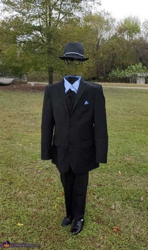 Sharp Dressed Invisible Man Costume | Easy DIY Costumes | Mens ...