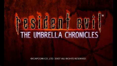 Resident Evil: The Umbrella Chronicles