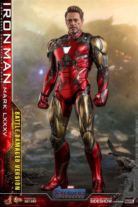 Marvel Avengers Endgame Iron Man Mark LXXXV (Battle Damaged) Collectible Figure - Walmart.com