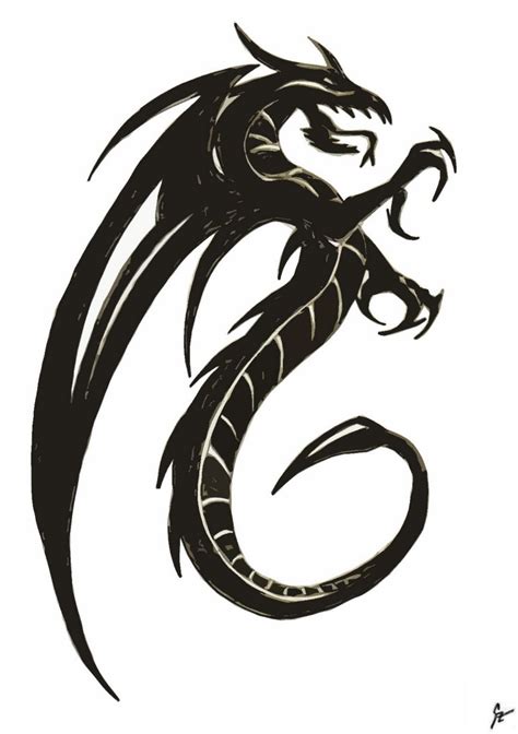 Dragon Drawing Easy Step By Step | Free download on ClipArtMag