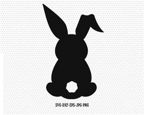 Easter Bunny svg Easter svg Rabbit svg Easter Bunnies Silhoutte ...