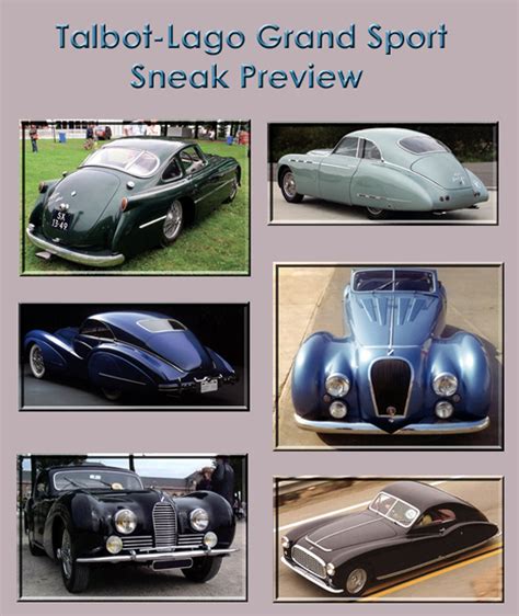 Talbot-Lago Grand Sport book review