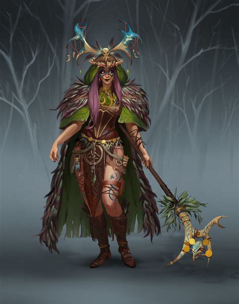 ArtStation - Dark Druid