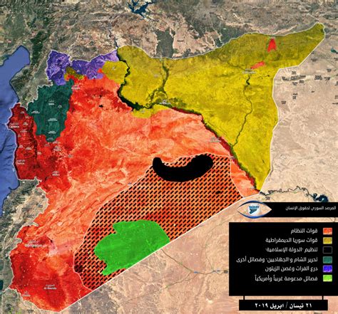 On an area of about 40000 km², ISIS expands its activities in the ...