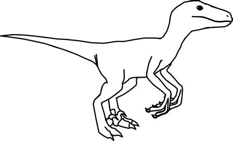 Raptor Coloring Pages Printable