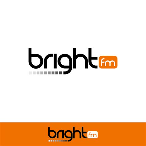 Create a colorful radio station logo to match its name: BRIGHT-FM by gal_vickernest Custom Logo ...