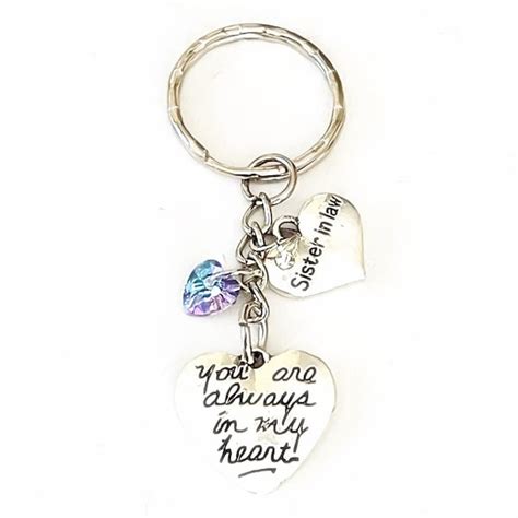 Sister Keychain - Etsy