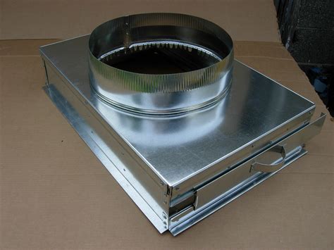 Return air plenum for filter 25x16x1" and round 12" collar , hvac duct