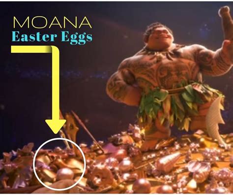 Moana Easter Eggs (Disney Insider Tips) | Moana easter eggs, Disney insider, Easter eggs