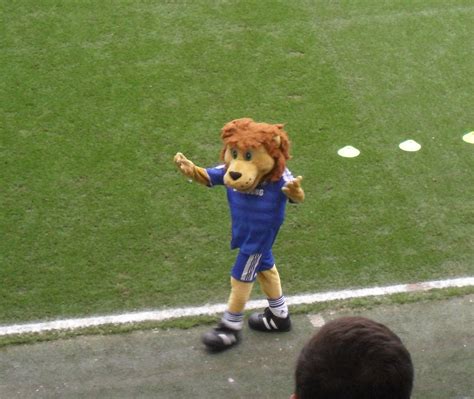 Chelsea Mascot | Chelsea 5-2 Leicester City (18/3/12) | Ian Johnson | Flickr