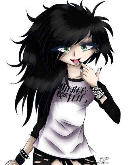 ~Random Drawing~ Emo Girl by Xx-Anime-UT-Trash-xX on DeviantArt