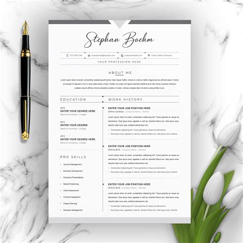 Free modern resume templates download - garxp