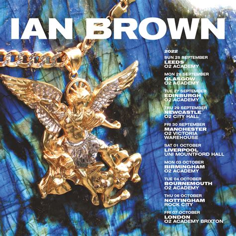 Ian Brown headline tour announced - Werkre