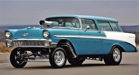 '57 Chevy Nomad gasser | Buick cars, Chevy nomad, Chevrolet