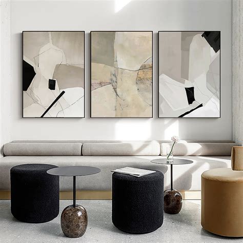 Wall Art - Modern Abstract 3 sets - Poster Prints -Canvas Prints - Art ...