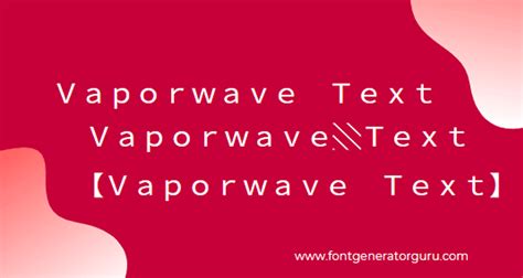 ᐈ Vaporwave Text (𝒞𝑜𝓅𝓎 𝒶𝓃𝒹 𝒫𝒶𝓈𝓉𝑒) Free Vaporwave Fonts