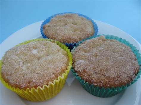 An empty stomach is the best cook: Cinnamon-buttermilk muffins