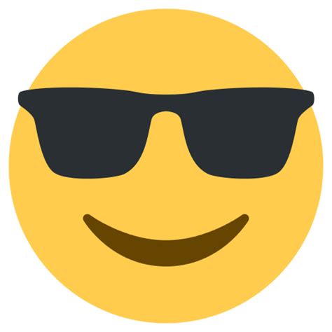 File:Twemoji 1f60e.svg | Emoji svg, Emoji images, Emoji