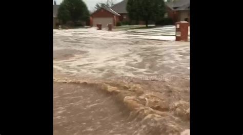 Severe flooding in Moore, Oklahoma - Buy, Sell or Upload Video Content with Newsflare