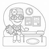 Medical Assistant Coloring Pages sketch template