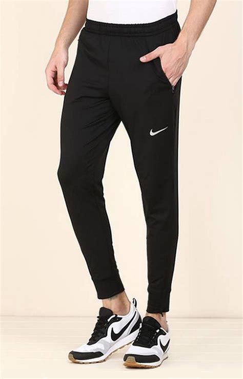 NIKE Men's Black Gym Track Pants