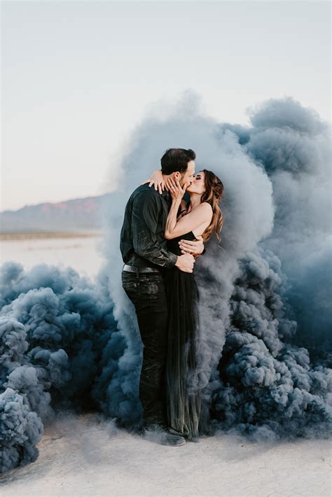 Here's How to Use Smoke Bombs for Stunning Wedding Photos