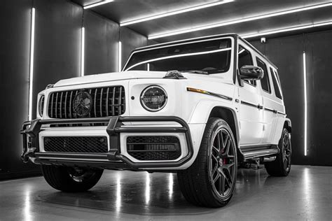 Mercedes G Wagon Matte White