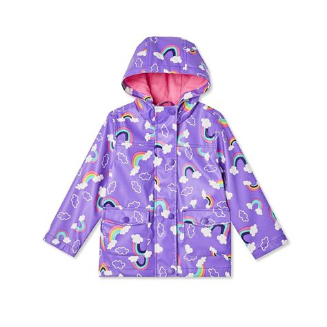 George Toddler Girls' Rainbow Raincoat | Walmart Canada