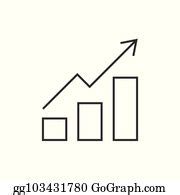 900+ Growing Bar Graph Outline Icon Clip Art | Royalty Free - GoGraph