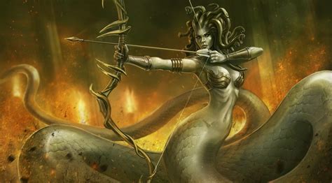 fantasy Art, Artwork, Medusa, Dota 2 Wallpapers HD / Desktop and Mobile ...