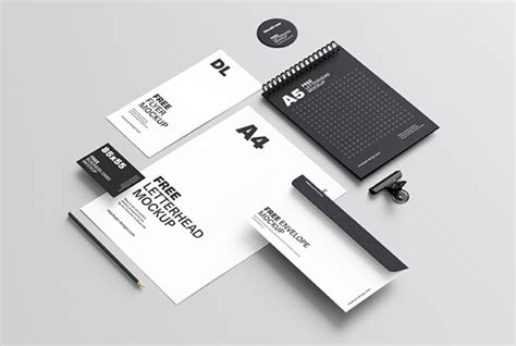 Stationery mockup - Mockups Design