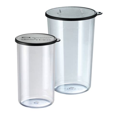 400ml + 600ml Beakers with Lids (Boxed) – Bamix UK