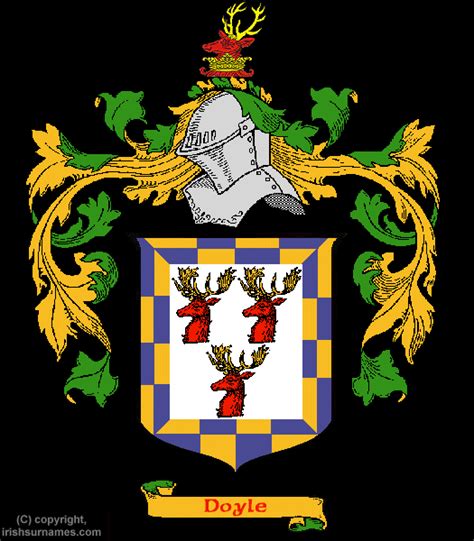 Doyle Family Crest, Click Here to get Bargain Doyle Coat of Arms Gifts