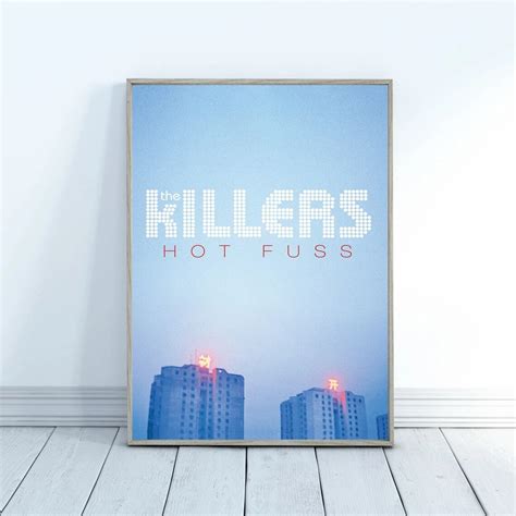 The Killers Hot Fuss Music Album Cover Poster Singer Music Star Canvas ...